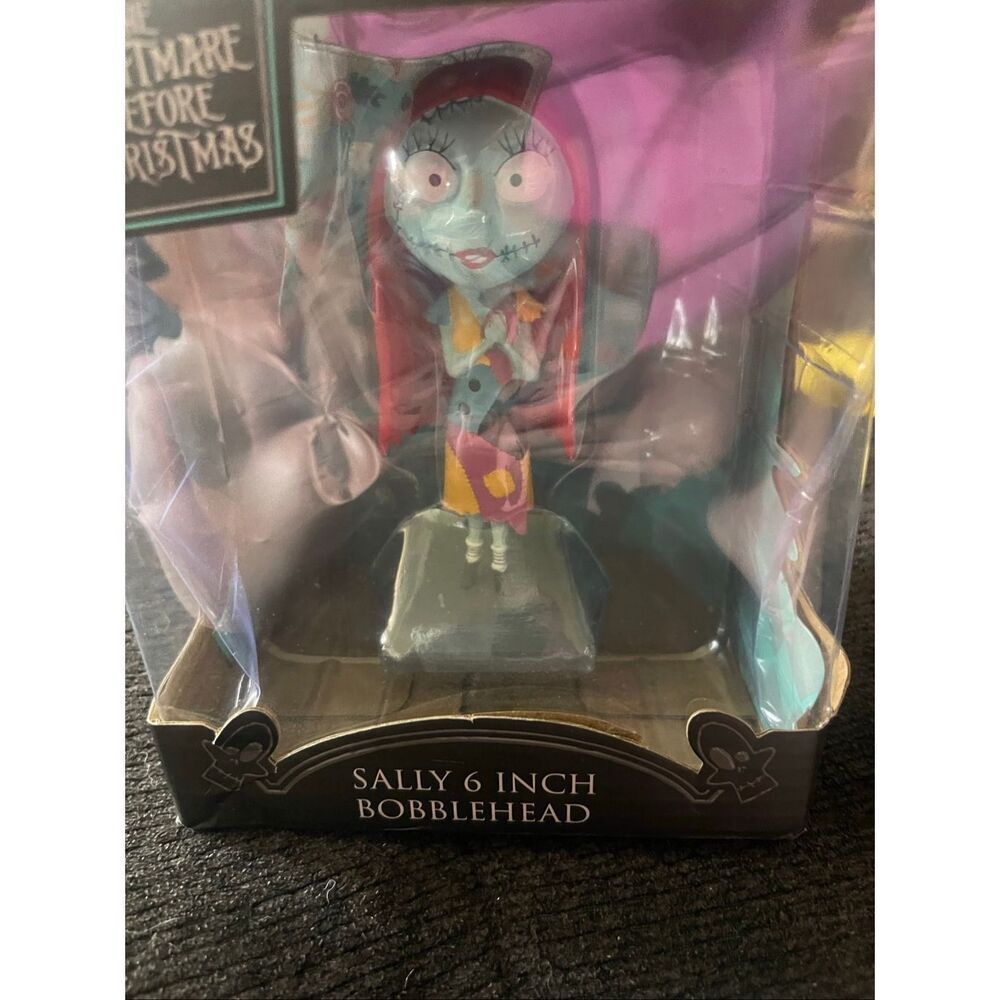 NIB Disney Tim Burton's Nightmare Before Christmas Sally 6 Inch Bobblehead
